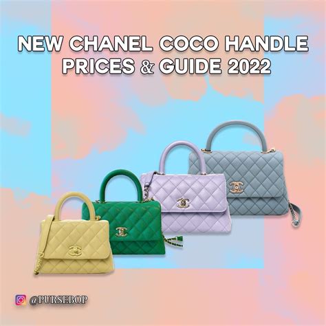 chanel coco handle price 2022.